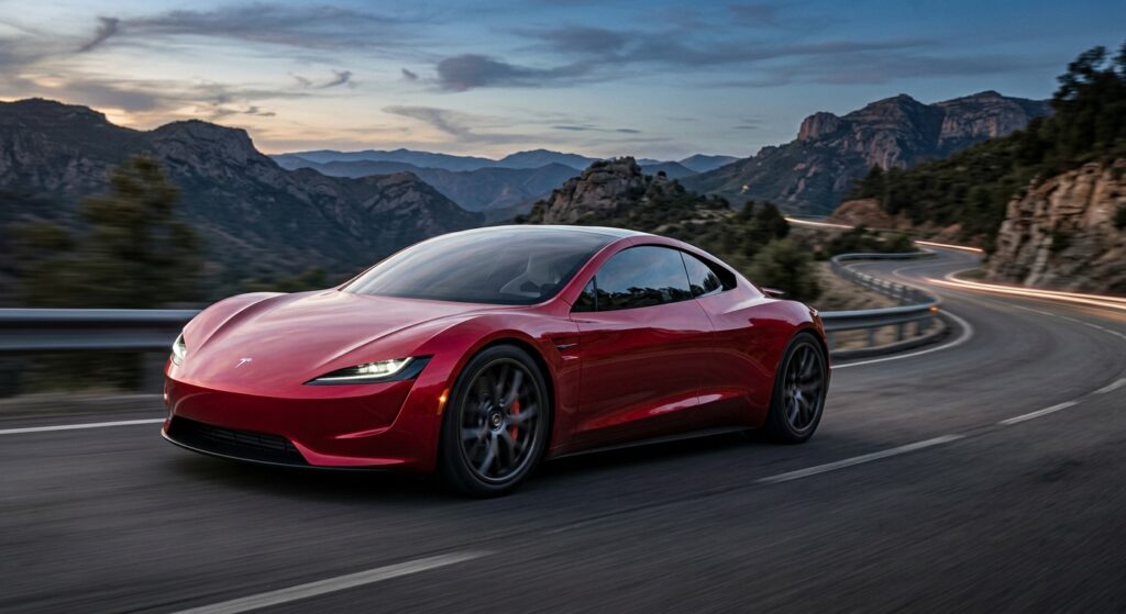 2026 Tesla Roadster electric sports car